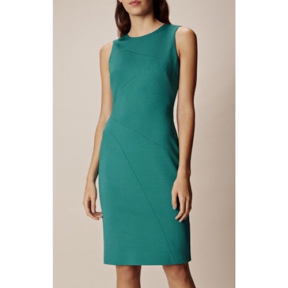 karen millen teal dress